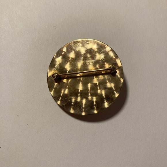 Vintage Gold Hearts Pin - Picture 4 of 5